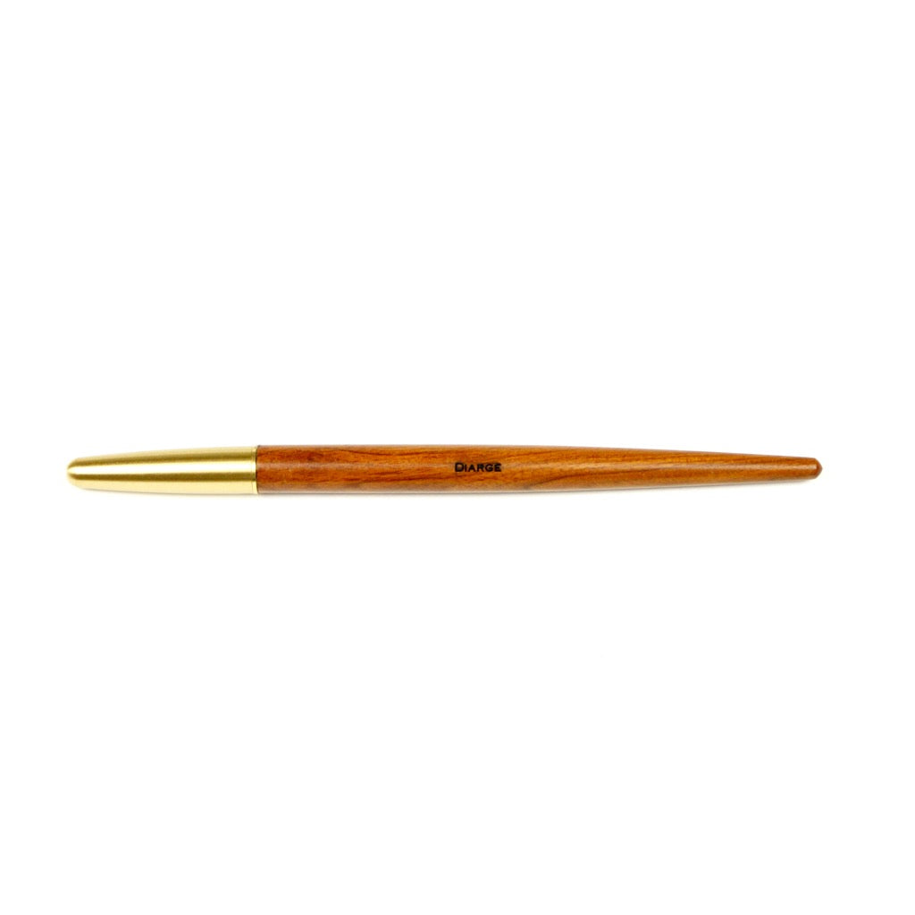 BRASS & WOOD BALL POINT PEN 13935 (真鍮と天然木のボールペン) – DIARGE