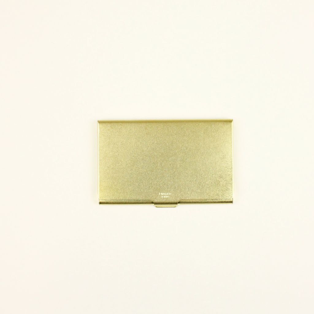 BRASS CARD CASE GD (真鍮カードケース) 13952
