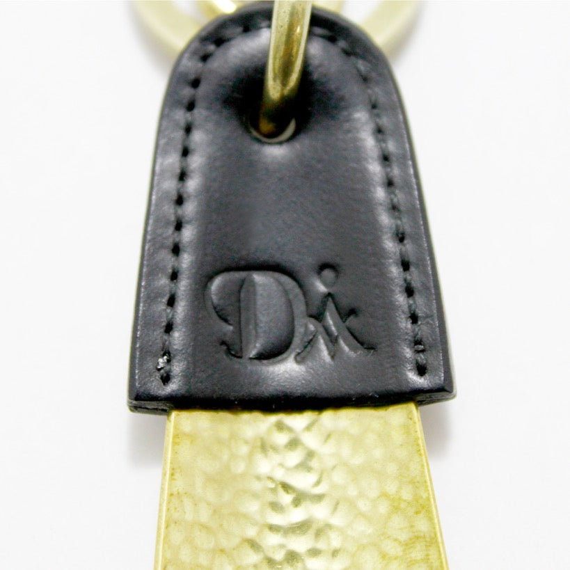 BRASS &amp; LEATHER BOTTLE CHASING SHOEHORN 13303