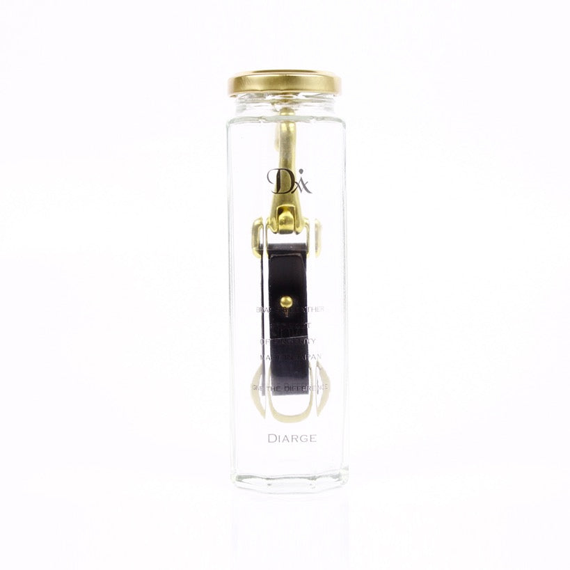 BRASS & LEATHER BOTTLE KEYRING 13306 (真鍮&革のキーリング)