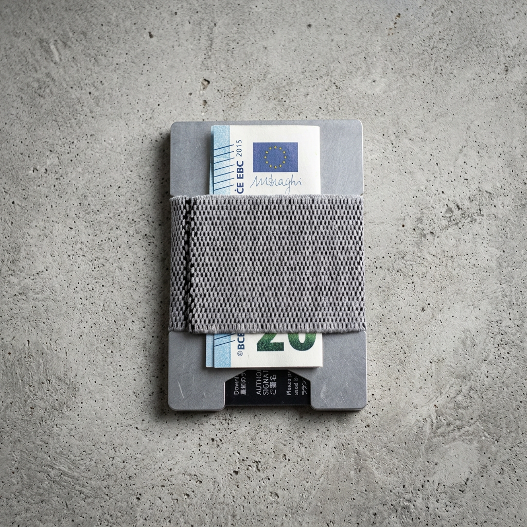 METAL PLATE CARD HOLDER 13323 SV (金属プレートカードホルダー)