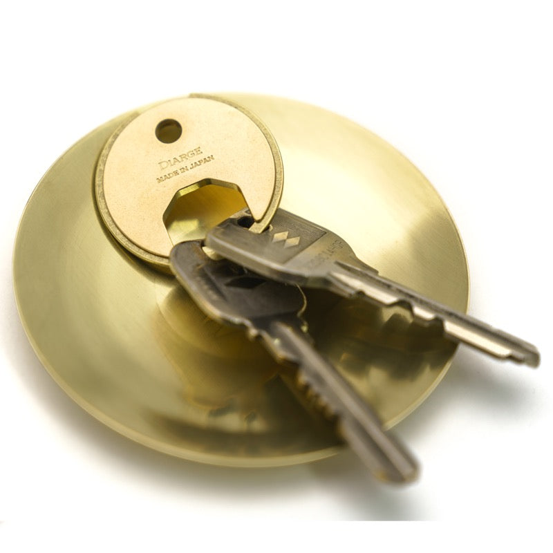 BRASS CIRCLE KEYRING 13324 GD (真鍮サークルキーリング)