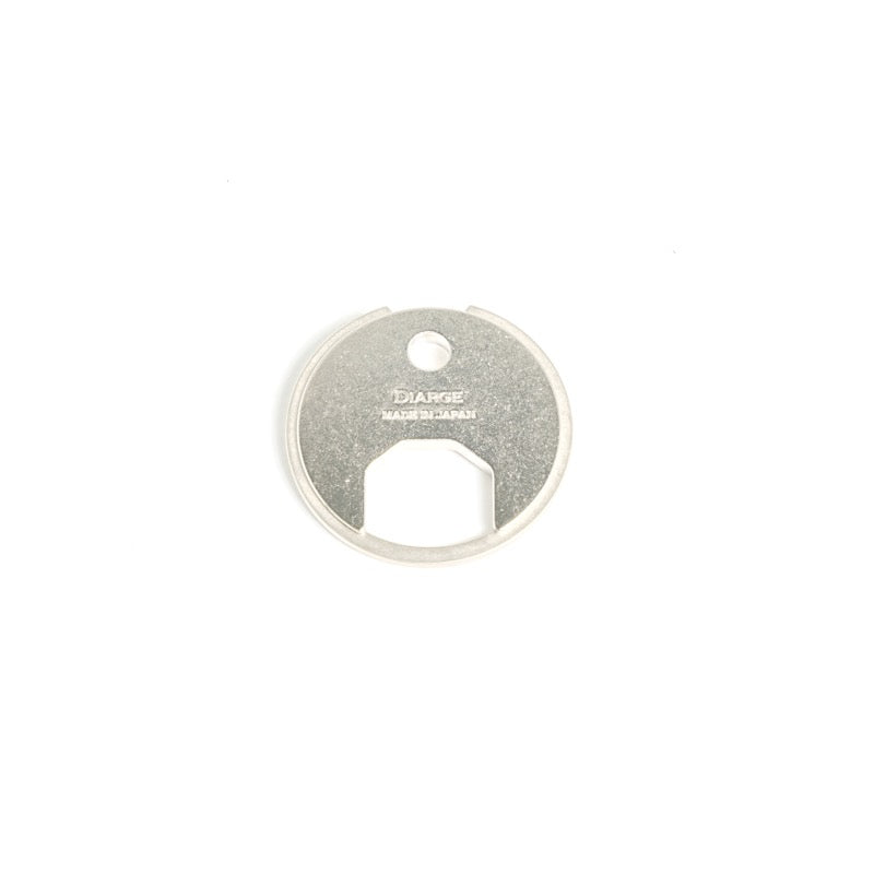BRASS CIRCLE KEYRING 13324 SV (真鍮サークルキーリング)