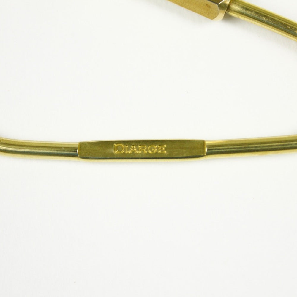 DROP KARABINER KEYRING 13328 GD (ドロップ型カラビナキーリング)
