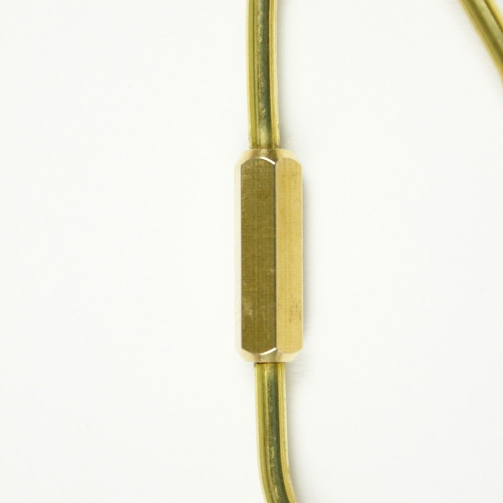 DROP KARABINER KEYRING 13328 GD (ドロップ型カラビナキーリング)