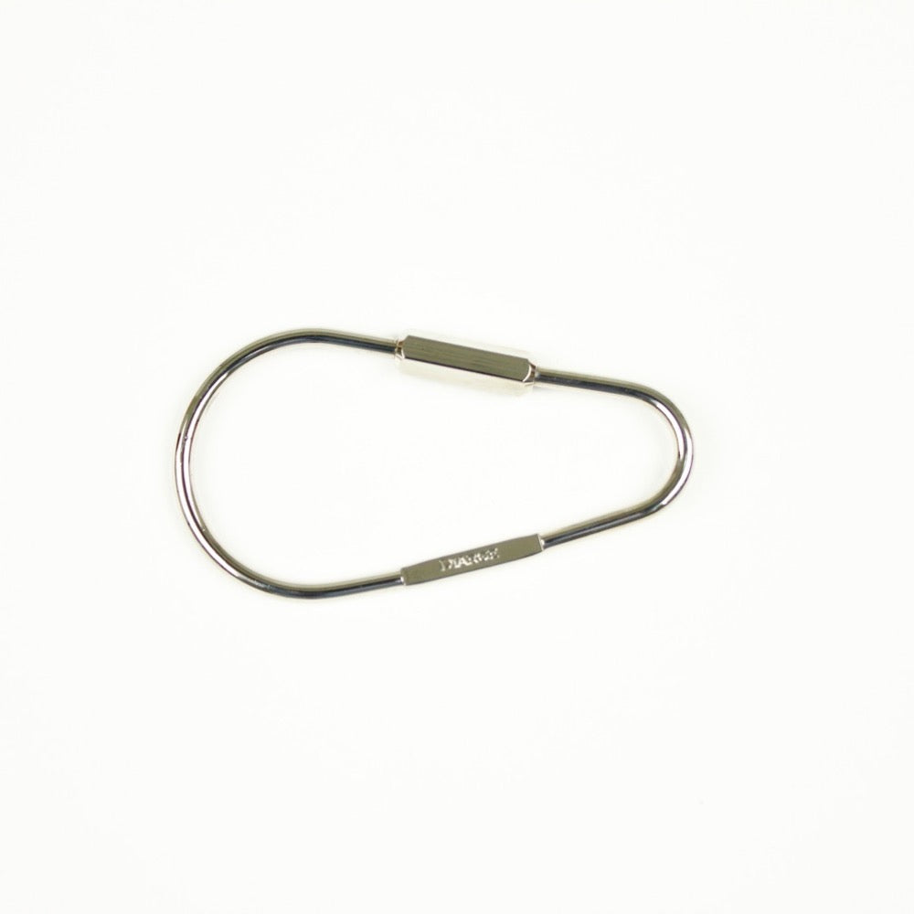 DROP KARABINER KEYRING 13328 SV (ドロップ型カラビナキーリング)