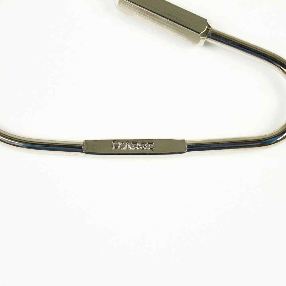 DROP KARABINER KEYRING 13328 SV (ドロップ型カラビナキーリング)