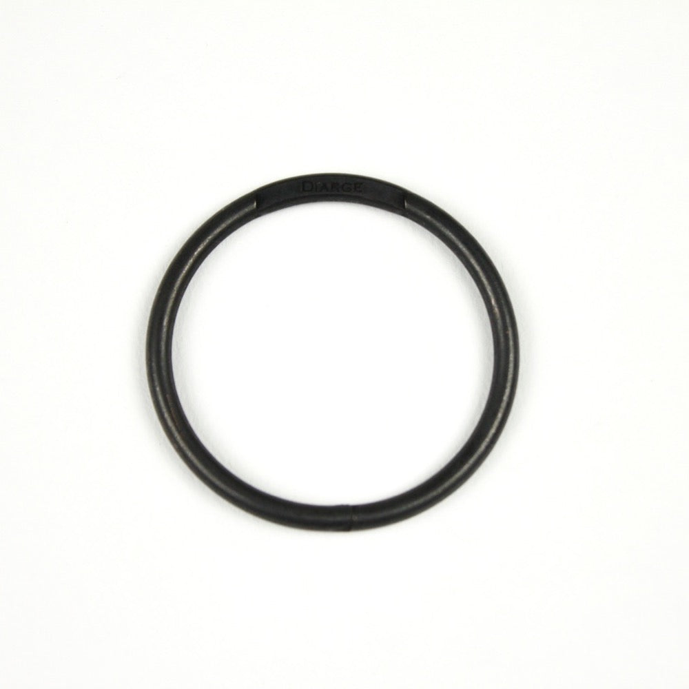 ROUND KEYRING 13329 BLK (円形キーリング)
