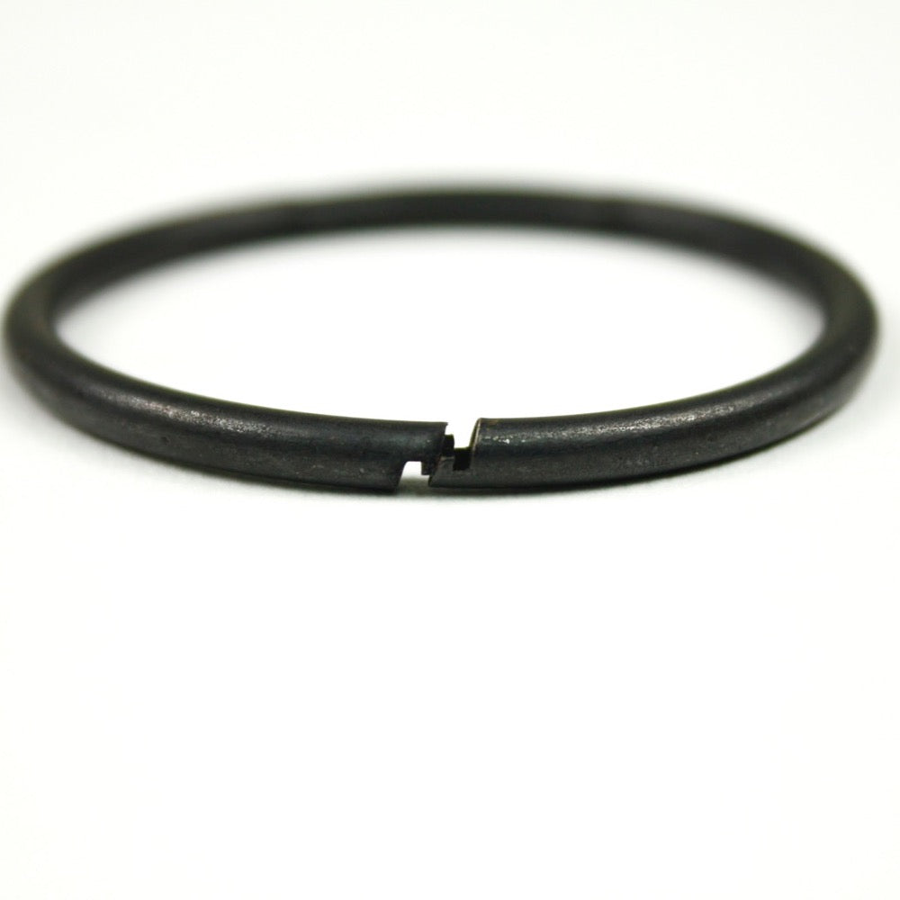 ROUND KEYRING 13329 BLK (円形キーリング)