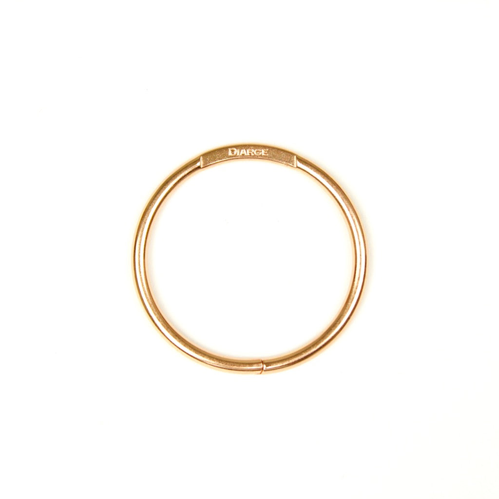ROUND KEYRING 13329 PG (円形キーリング)