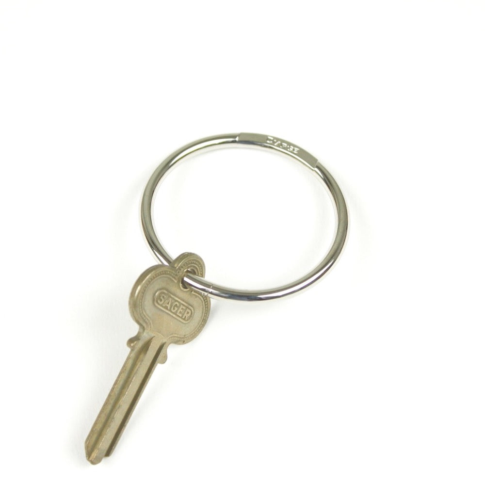 ROUND KEYRING 13329 SV (円形キーリング)