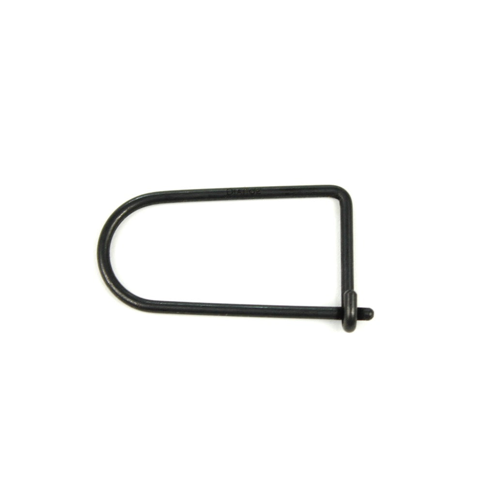 SINGLE LINE KEYRING 13331 BLK (真鍮一本線キーリング)