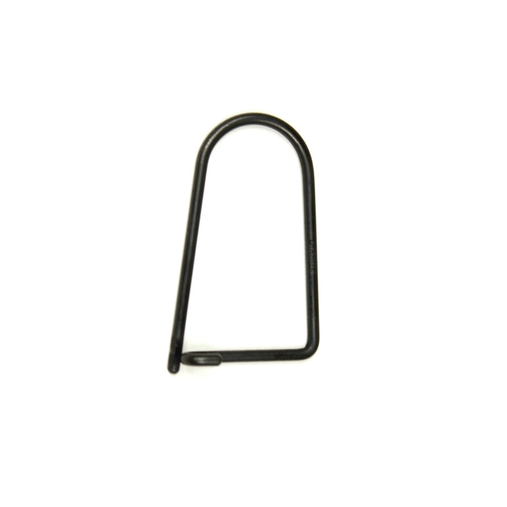 SINGLE LINE KEYRING 13331 BLK (真鍮一本線キーリング)