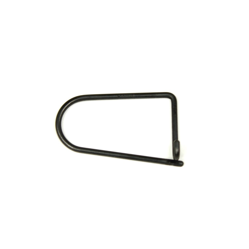 SINGLE LINE KEYRING 13331 BLK (真鍮一本線キーリング)