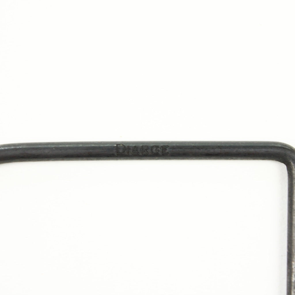 SINGLE LINE KEYRING 13331 BLK (真鍮一本線キーリング)
