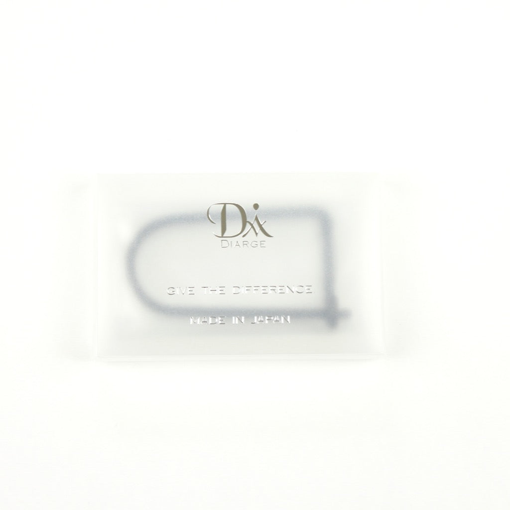 SINGLE LINE KEYRING 13331 BLK (真鍮一本線キーリング)