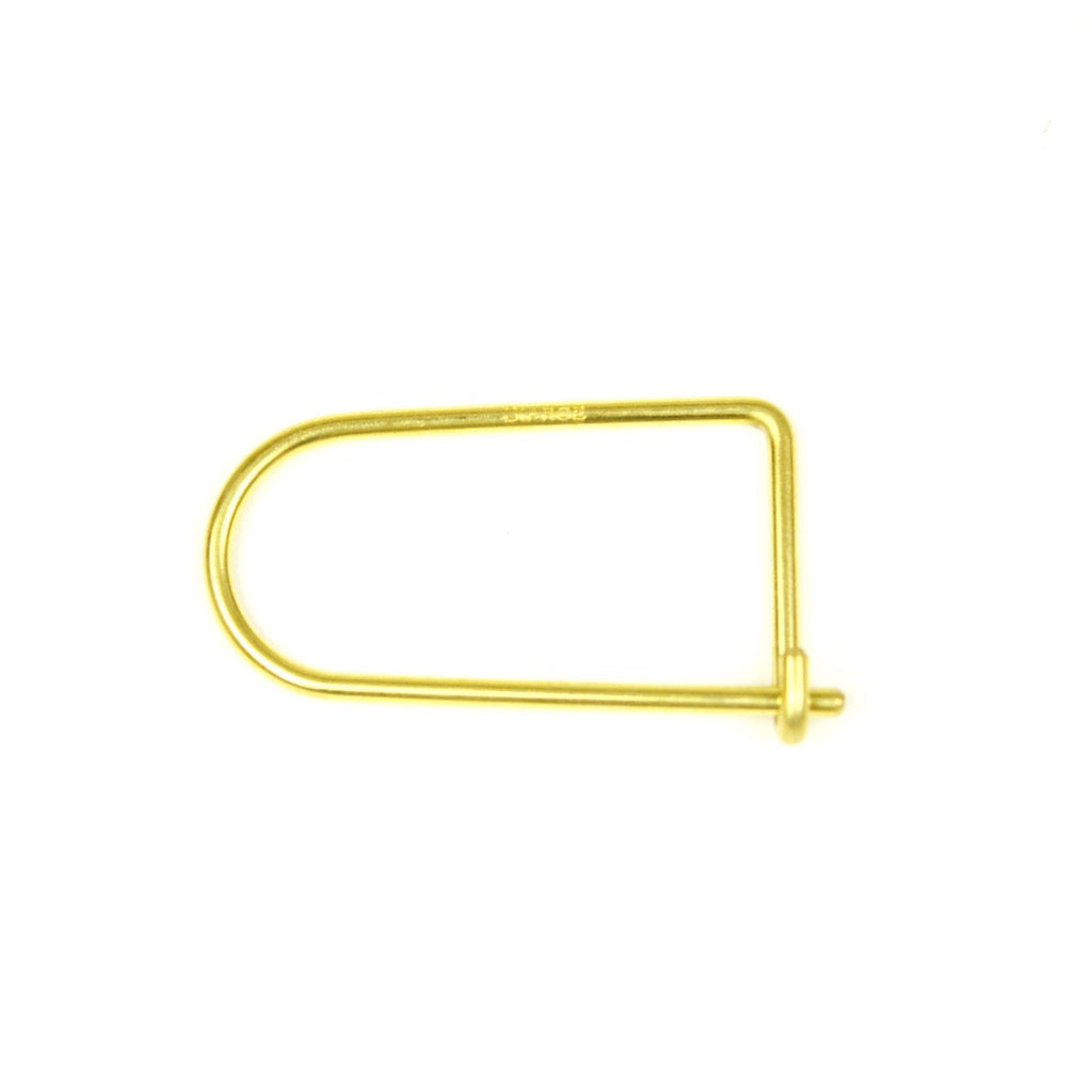 SINGLE LINE KEYRING 13331 GD (真鍮一本線キーリング)