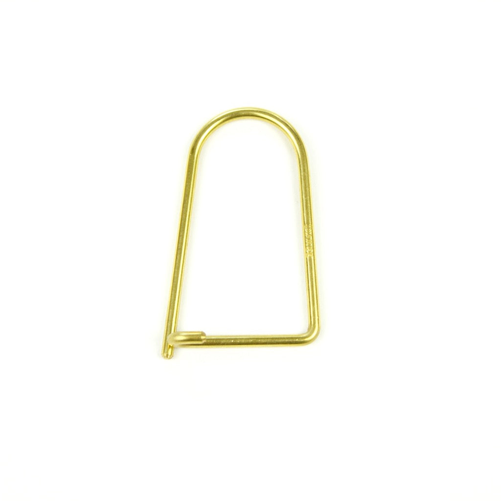 SINGLE LINE KEYRING 13331 GD (真鍮一本線キーリング)