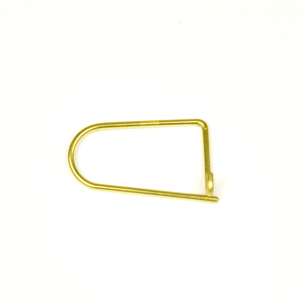 SINGLE LINE KEYRING 13331 GD (真鍮一本線キーリング)