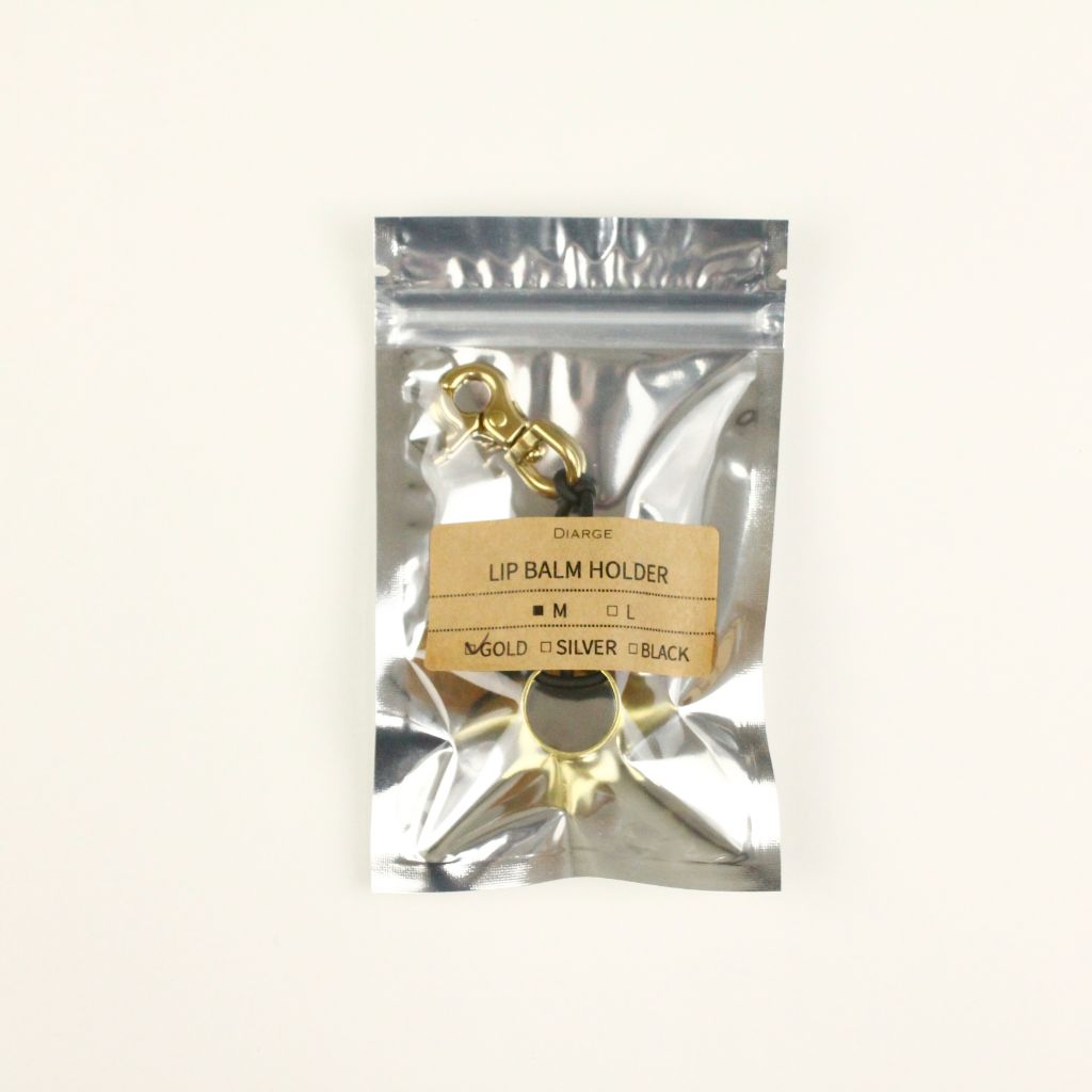 LIP BALM HOLDER M 13332 GD (リップクリームホルダーMサイズ)