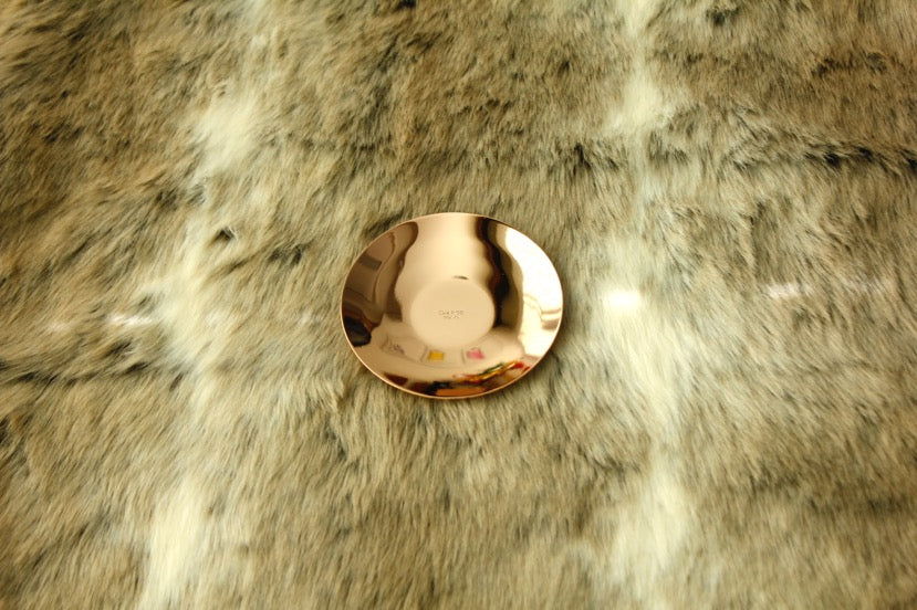 BRASS ROUND TRAY  13905 PGD (真鍮丸トレイ)