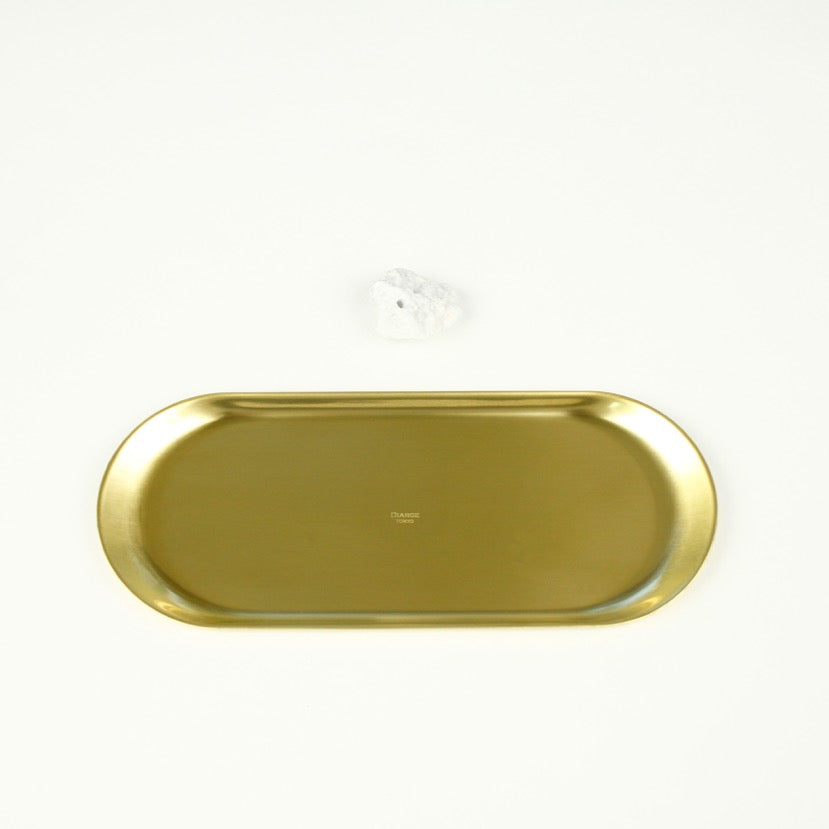 BRASS &amp; STONE INCENSE STAND(Large) 13917