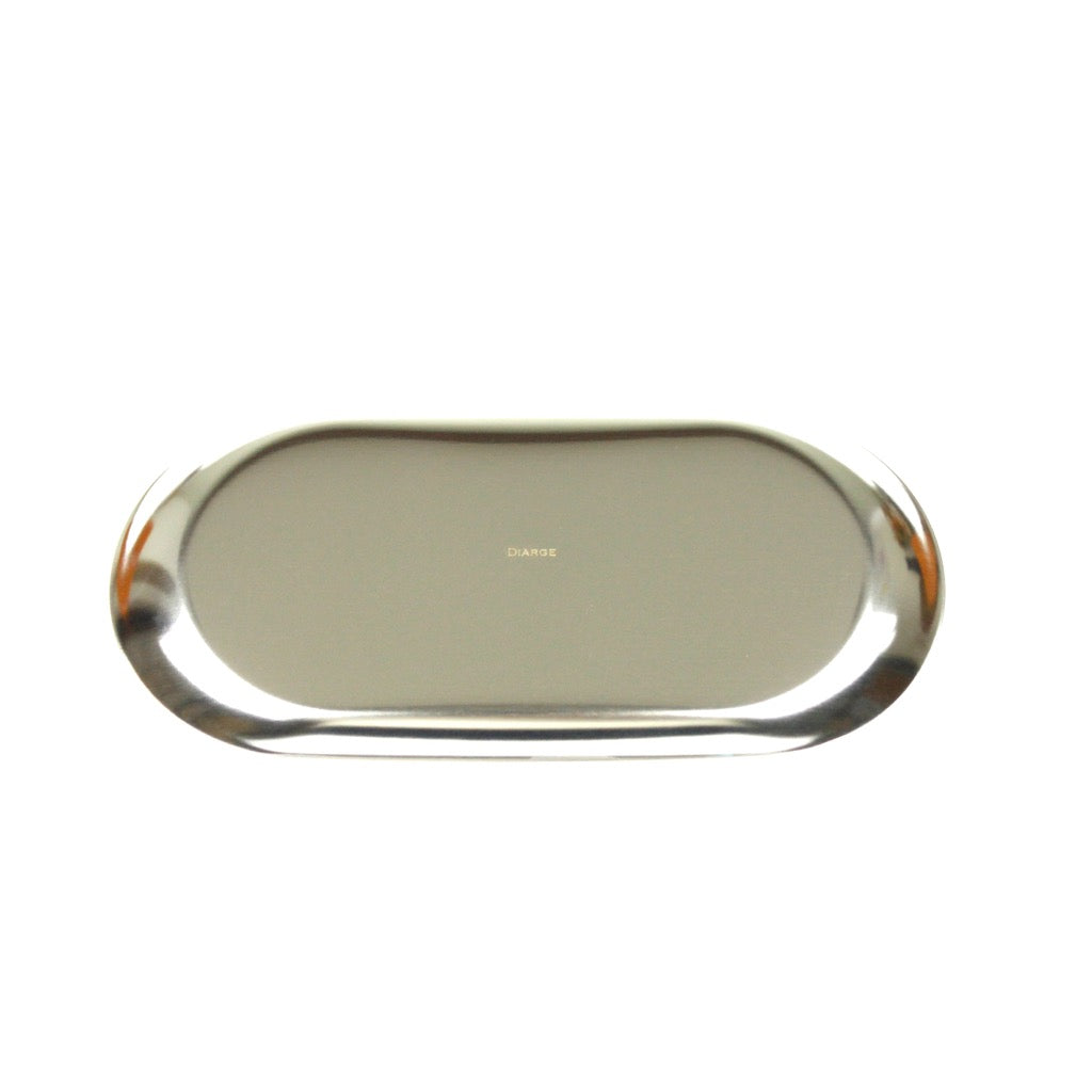 STAINLESS OVAL TRAY 13920 (ステンレス小物トレイ)