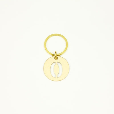 【オンラインストア限定】BRASS NUMBER KEYRING 13926A GD (真鍮製ナンバーキーリング)