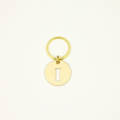 【オンラインストア限定】BRASS ALPHABET KEYRING 13927A GD (真鍮製アルファベットキーリング)
