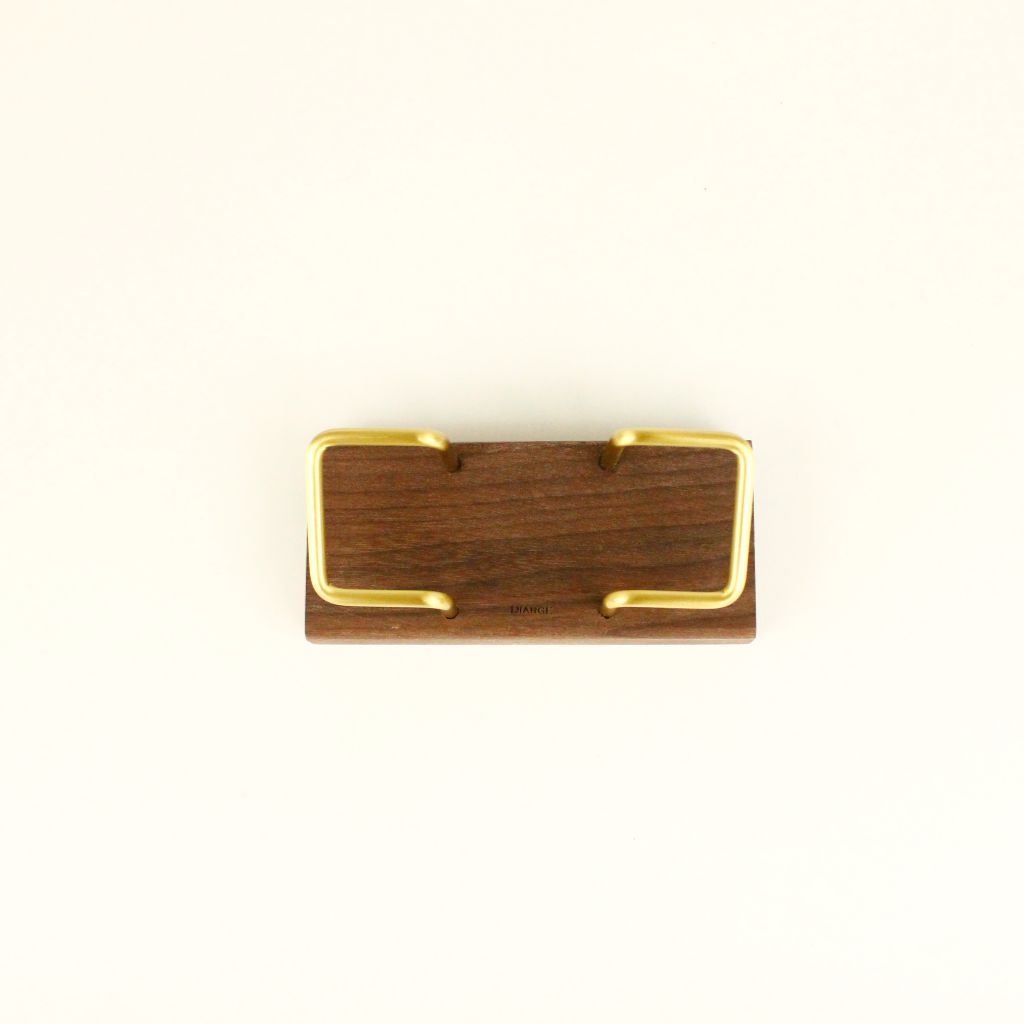 BRASS & WOOD CARD STAND 13946 GD (カードスタンド)