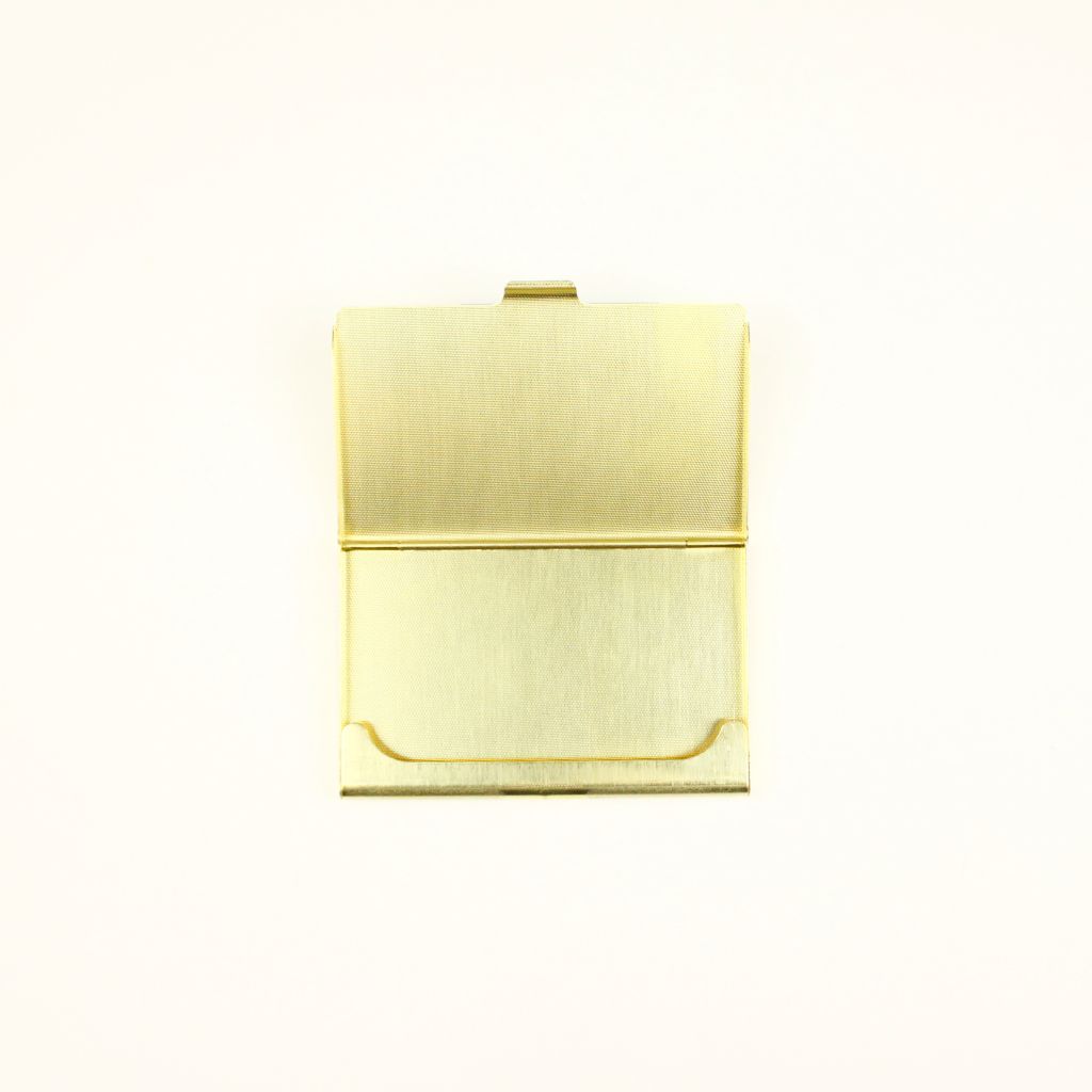 BRASS CARD CASE GD (真鍮カードケース) 13952