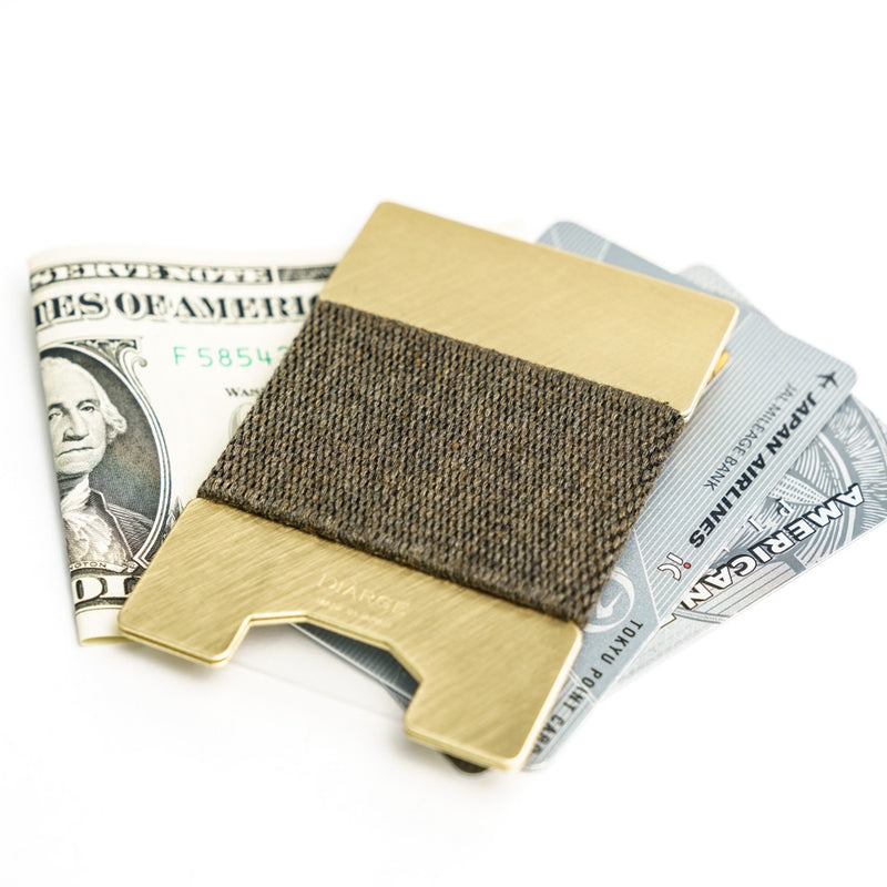 METAL PLATE CARD HOLDER 13323 GD (金属プレートカードホルダー)