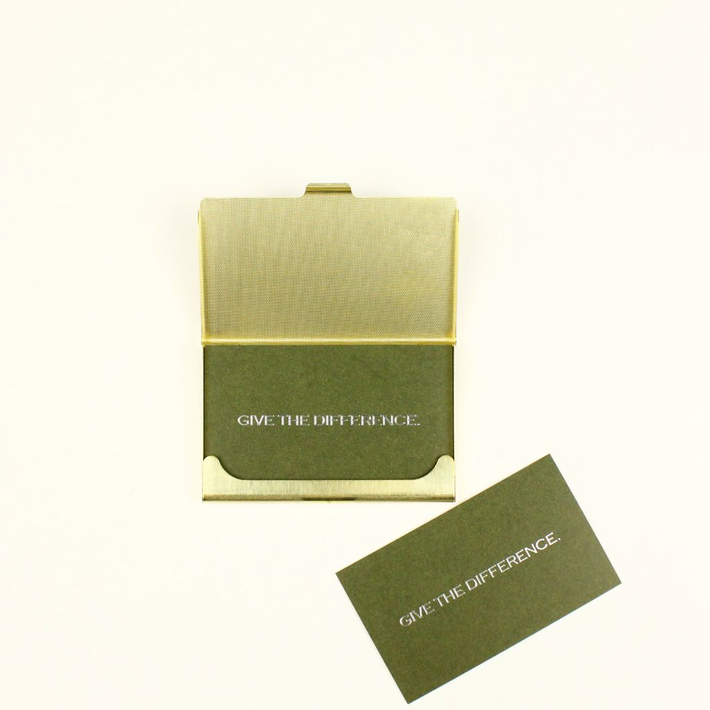 BRASS CARD CASE GD (真鍮カードケース) 13952