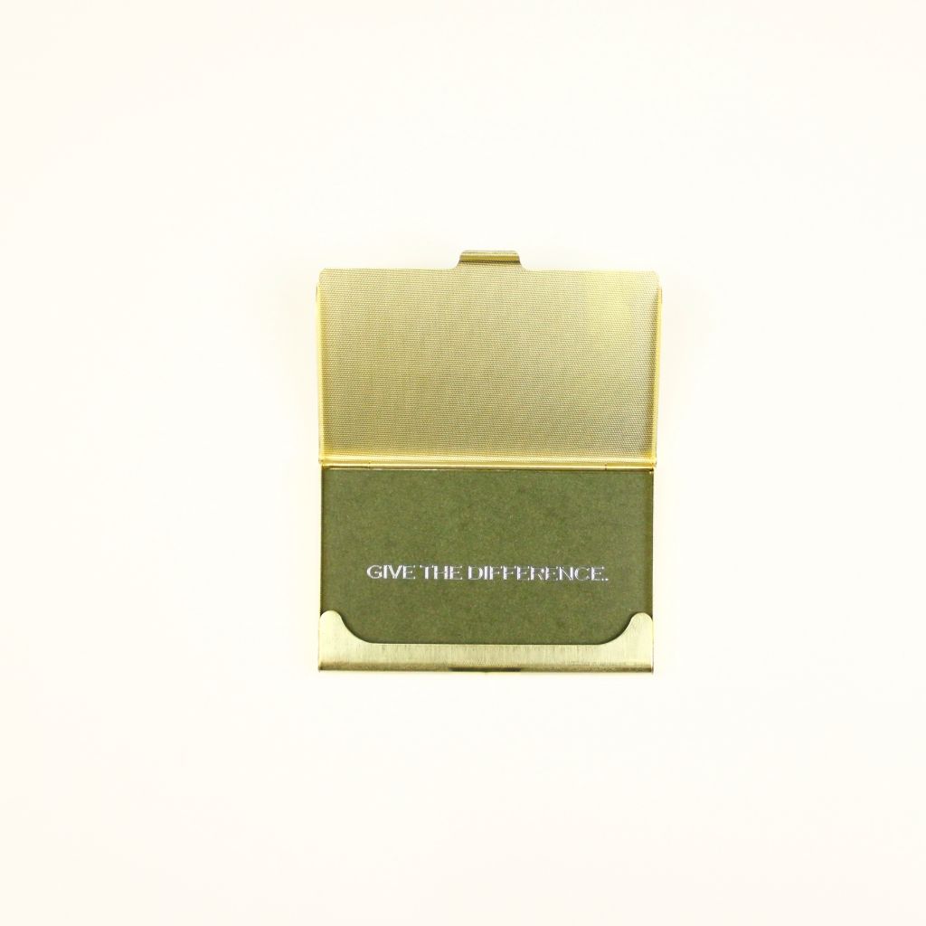 BRASS CARD CASE GD (真鍮カードケース) 13952