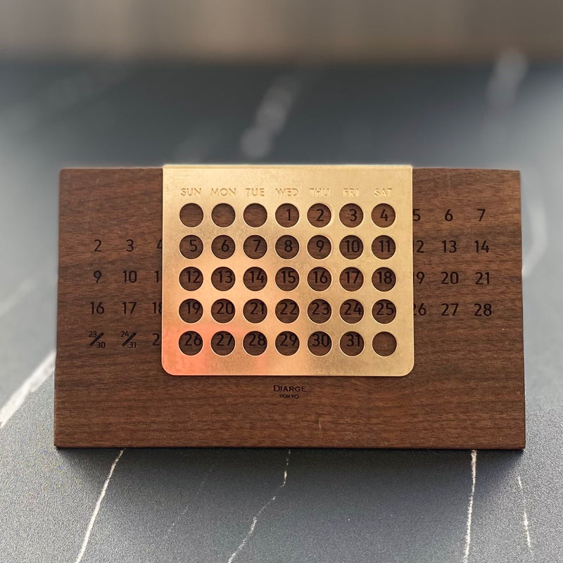 DESKTOP ETERNAL CALENDAR 13908 GD (卓上万年カレンダー)