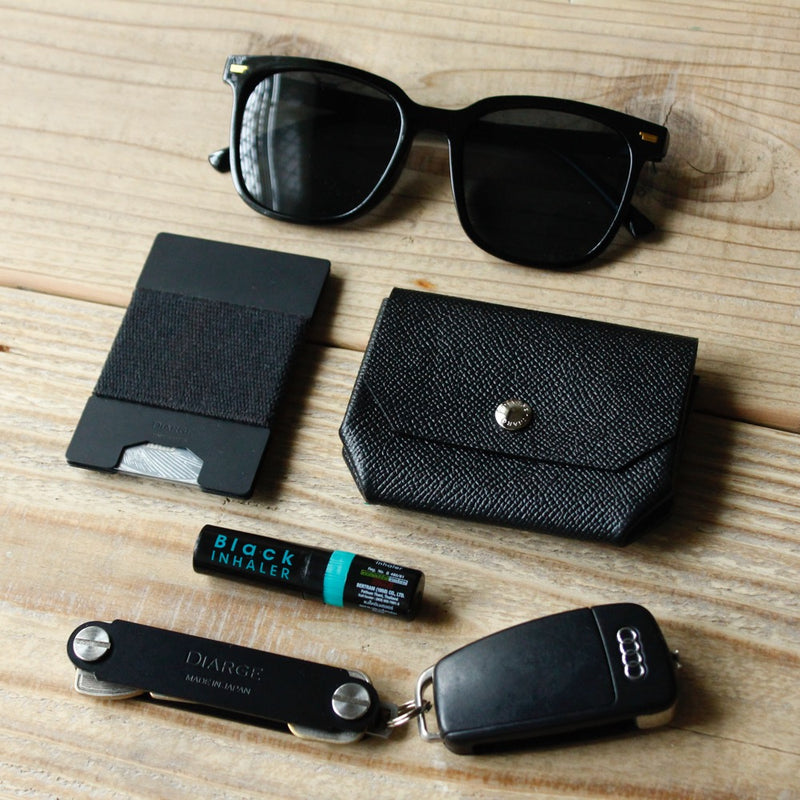 METAL PLATE CARD HOLDER 13323 BLK (金属プレートカードホルダー)