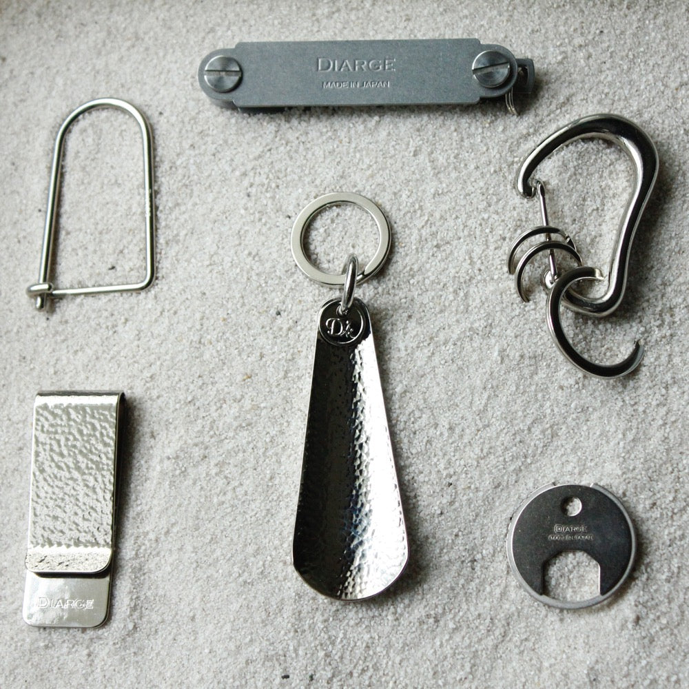 BRASS KARABINER KEYRING 13308 SV (真鍮カラビナキーリング) – DIARGE