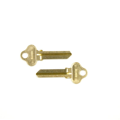 BRASS BLANK KEY 13939 GD(真鍮ブランクキーのペアセット)