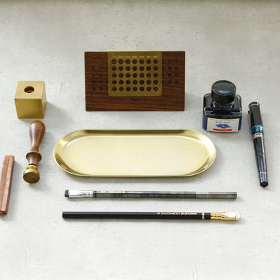BRASS PEN TRAY 13904 GD (真鍮ペントレイ)