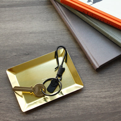 BRASS SQUARE TRAY 13915 GD (真鍮四角トレイ)