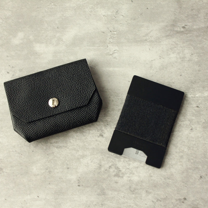 METAL PLATE CARD HOLDER 13323 BLK (金属プレートカードホルダー)