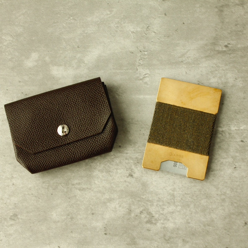 METAL PLATE CARD HOLDER 13323 GD (金属プレートカードホルダー)