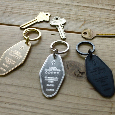 HOTEL KEYRING 13327 BLK (ホテルキーリング)
