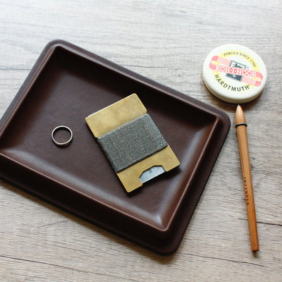 METAL PLATE CARD HOLDER 13323 GD (金属プレートカードホルダー)