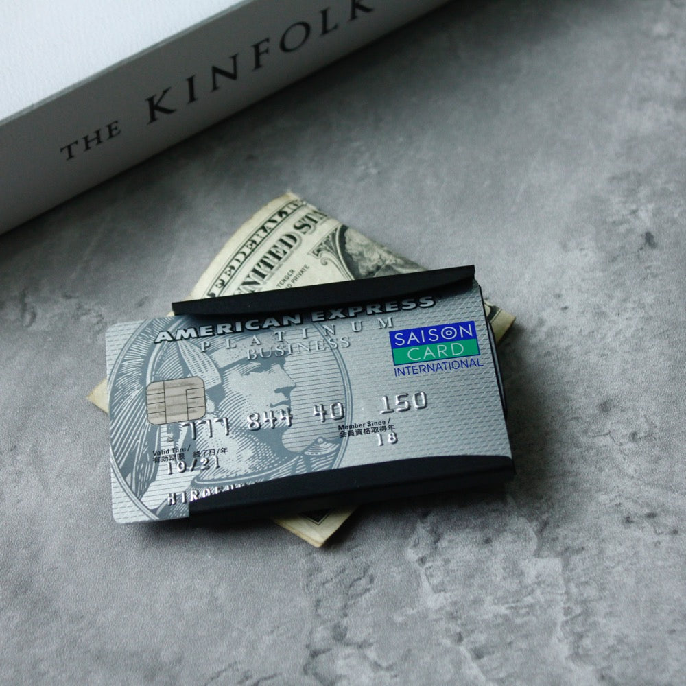 CARD CASE & MONEY CLIP 13330 BLK (カードケース&マネークリップ)