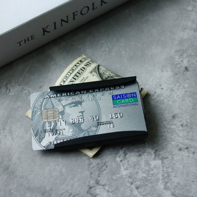 TARJETERO Y CLIP PARA BILLETES 13330 NEGRO