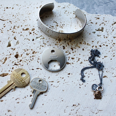 BRASS CIRCLE KEYRING 13324 SV (真鍮サークルキーリング)