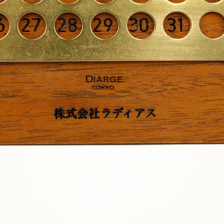 DESKTOP ETERNAL CALENDAR 13908 GD (卓上万年カレンダー) – DIARGE
