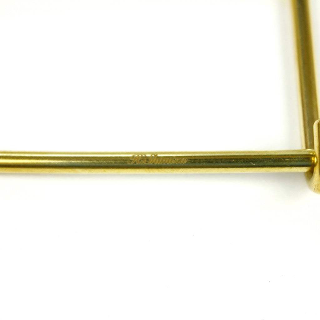 SINGLE LINE KEYRING 13331 GD (真鍮一本線キーリング)