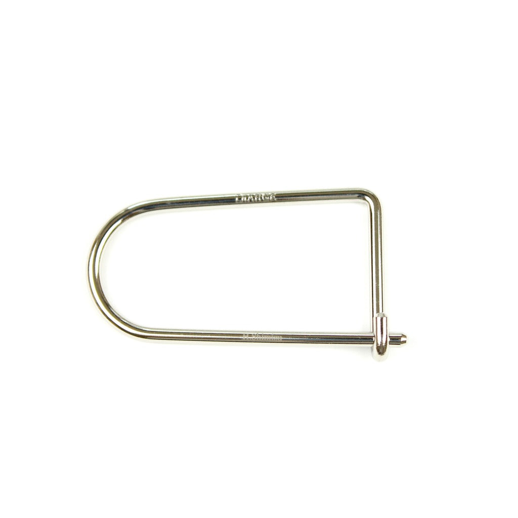 SINGLE LINE KEYRING 13331 SV (真鍮一本線キーリング)